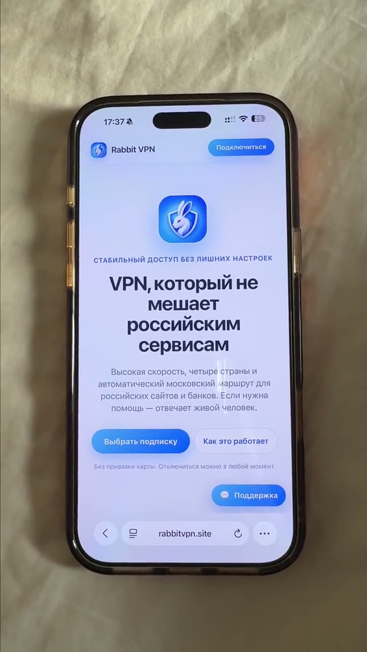 Видео: подключение Rabbit VPN через сайт